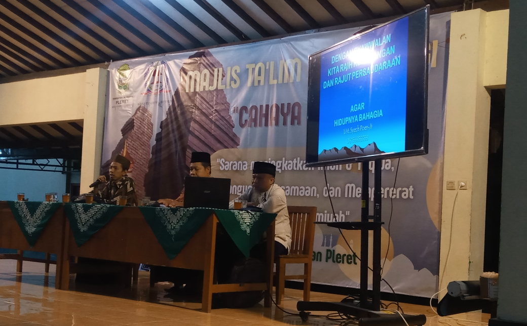 Syawalan Dan Pembukaan Majlis Ta'lim Jum'at Pagi Cahaya Mataram